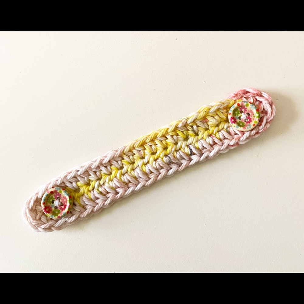 Crochet 100% Cotton Ear Saver Extender